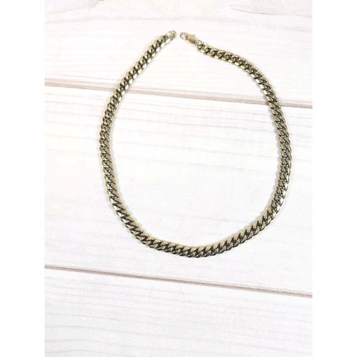18k gold plated inch - 18k, curb