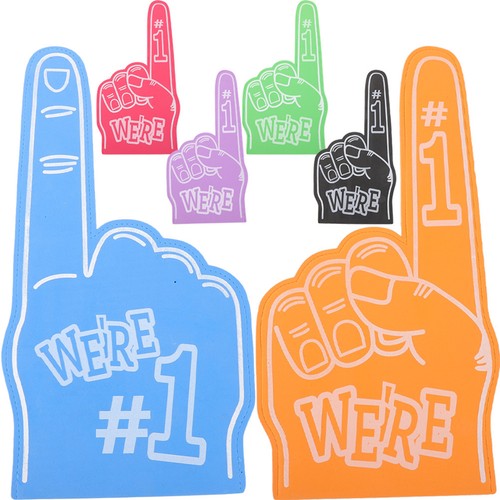 6pcs foam finger big - finger,