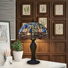 Tiffany blue dragonfly table - blue,