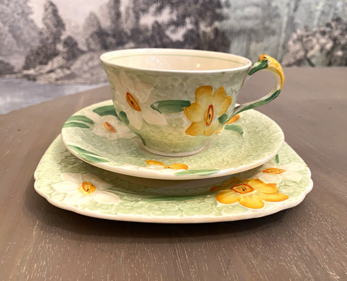 Art deco grindley hand painted - art,