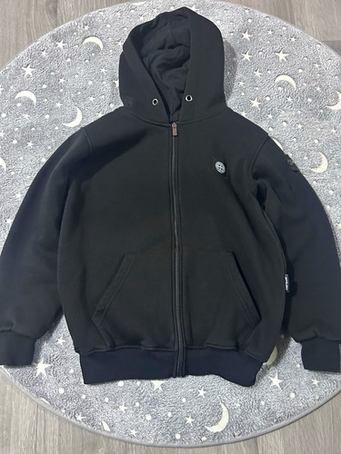 Stone island boys hoodie black - island,