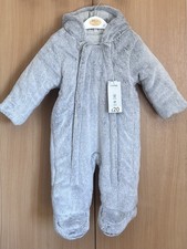 George Grey Faux Fur Snowsuit