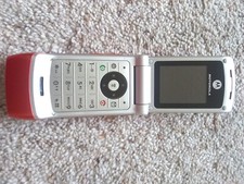 Motorola W375 - Red [EE] Mobile Phone, Missing back, but in working condition