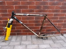 1989 steel frame GIANT Super Sierra shock absorber RST MOZO PRO Shimano Deore XT