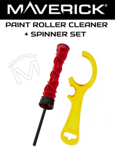 Paint roller cleaner spinner - cleaner,