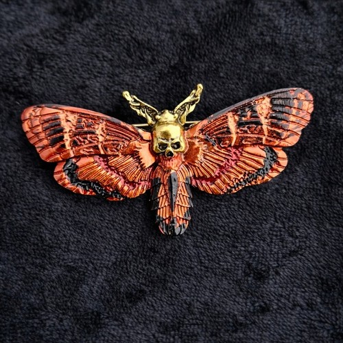 Gothic death head - death's-head, hawkmoth