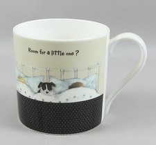 Mutts and Moggies Bone China Mug Little Dog Laughed -- Room for a little one 9cm