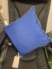 Blue Outdoor Cushion with Edge
