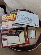 Belling Classic Electric Cooker Serial Plate Instructions Colour Brochure Retro