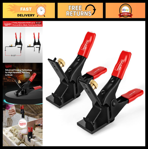 Adjustable jag clamps - adjustable,