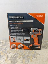 Terratek Cordless Drill Driver