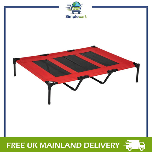 Elevated dog bed cooling - bed,