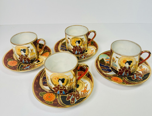 Vintage japanese tea set - vintage,
