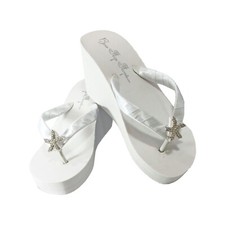 High White or Ivory Wedge