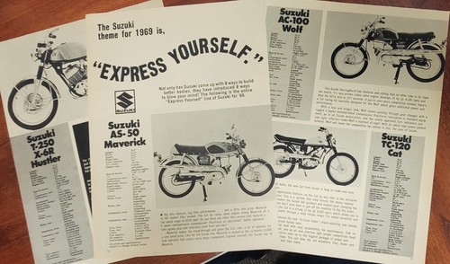 1969 suzuki models ac100 - 1969,