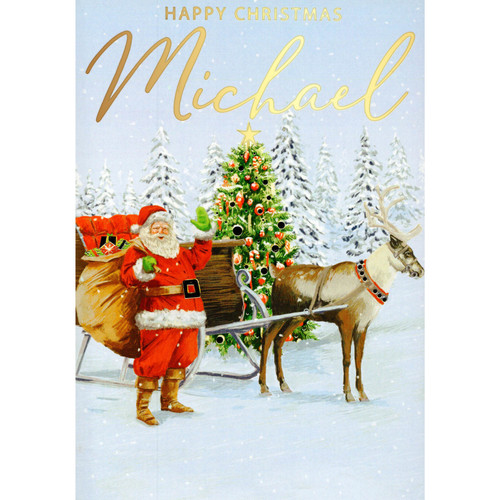 Personalised michael singing - michael,