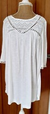 Linea Tesini Ladies White Lace T-shirt Top Blouse Size 14 BRAND NEW