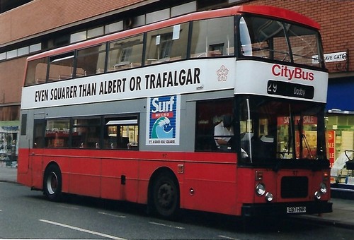 Bus photo e97hnr leicester - e97hnr,
