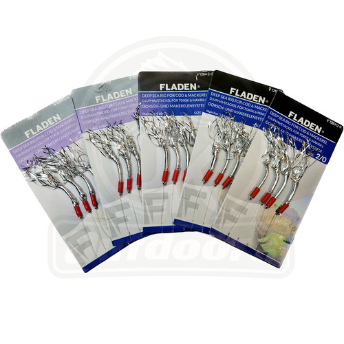 Packs fladen mackerel - 5x,