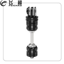 Metal Double Ball Head Damping Adjustment Bracket adapter 360 rotation Extension