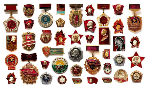 Enamel pin badges lenin - 42,