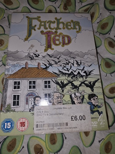 Father ted dvd box - father,