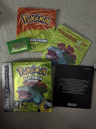 Pokémon leafgreen version - pokémon,