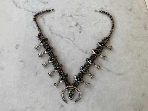 Vintage hand tooled navajo - vintage,
