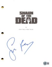 Simon Pegg Signed Autograph Shaun of the Dead Movie Script Screenplay w/ Beckett