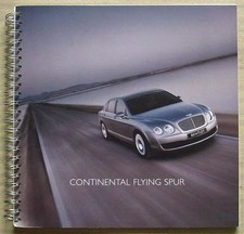 BENTLEY Continental Flying Spur Driving Event Marco Polo Sales Brochure 2005-06