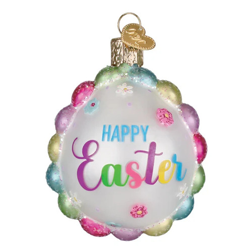 Old world christmas scalloped - world,