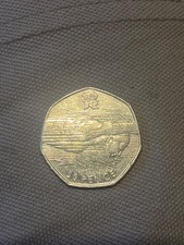 2011 Aquatics Olympic 50p - Circulated