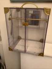 Perspex Rainbow High  Barbie Size Wardrobe For Clothes +Accessories  EMPTY