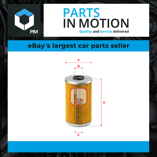 Oil filter fits bmw 325 - 325, tds