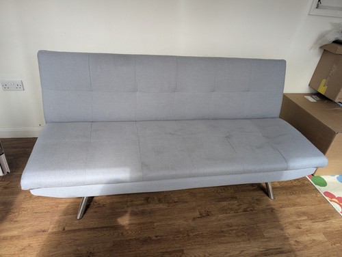 Nolan light grey sofa bed - nolan,