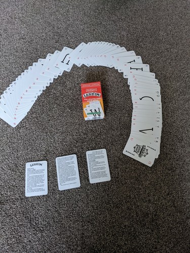 Lexicon card game by - ,