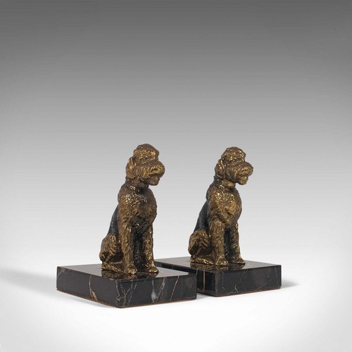 Pair vintage dog figures - vintage,