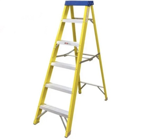 Fibreglass step ladder - fibreglass, 6