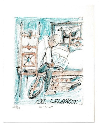 Miroskav matous exlibris für - miroskav,