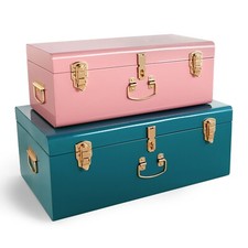 Beautify Teal & Pink Metal