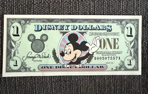 Disney 1998 dollar a - $1,