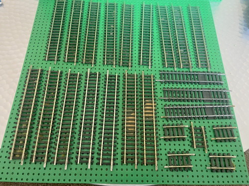 Hornby r601 straights gauge - straights, oo