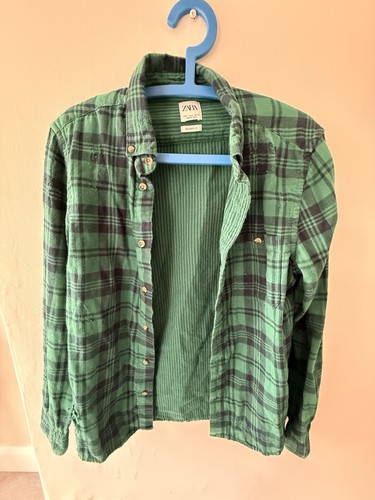 Zara men green - zara, check
