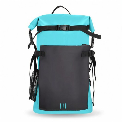Dry backpack with mesh - with, pocket
