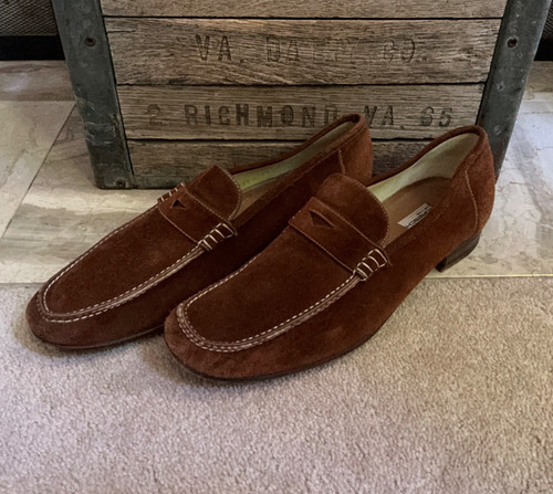 728 moreschi men suede - $728,