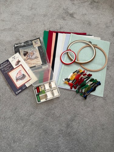 Cross stitch bundle joblot - cross,
