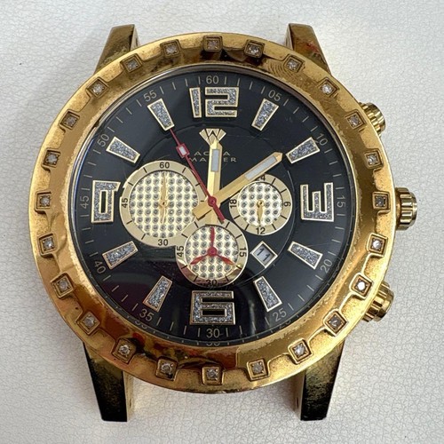 Aqua master mens diamond bezel - diamond,