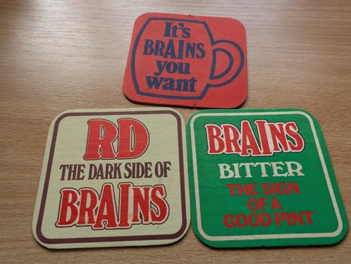 Brains vintage beer - brains,