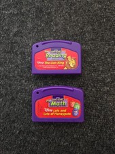2 LeapFrog LeapPad Learning Reading And Maths Games Cartridges