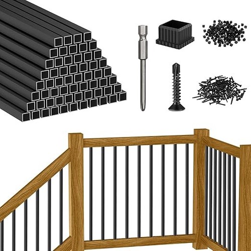 Packs black aluminum deck - packs,